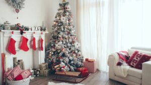 Christmas tree & Carly