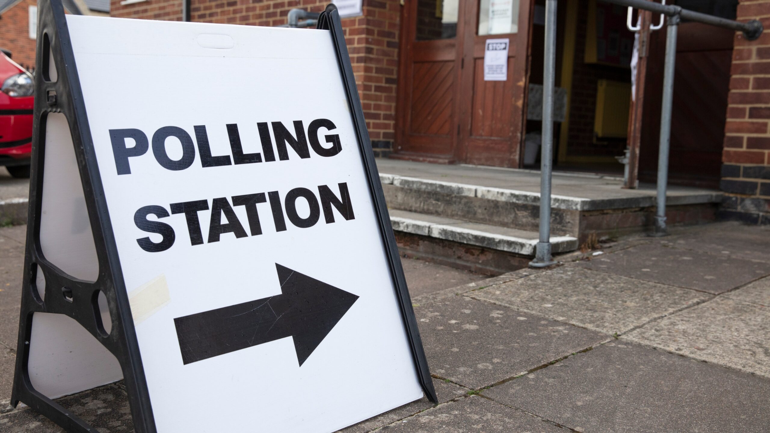 polling station in the UK